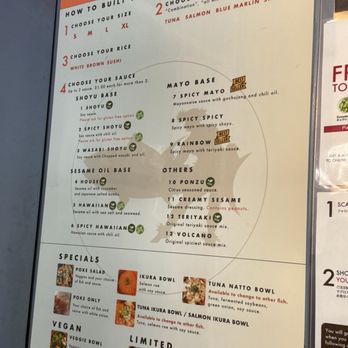 Maguro Spot - Menu - Seafood Near Me - Honolulu, Hawaii