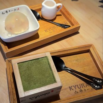 Kyuramen x TBaar - Cherry blossom jelly, matcha tiramisu - Desserts Near Me - Arcadia, California