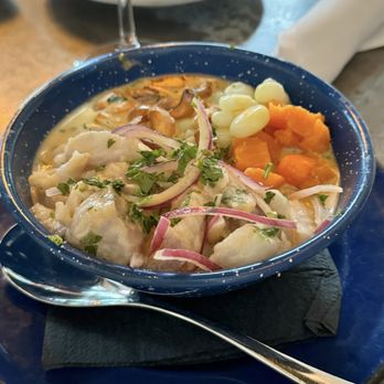 La Royal - Blue cod ceviche - Peruvian Near Me - Cambridge, Massachusetts