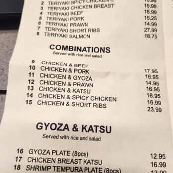 Sunny Teriyaki - Menu - Japanese Near Me - Tukwila, Washington Sunny Teriyaki - Menu - Japanese Near Me - Tukwila, Washington