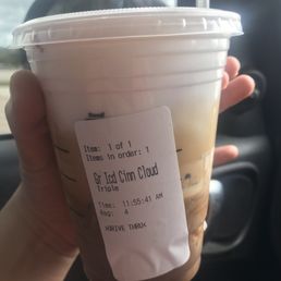Triple Shot Iced Grande Cinnamon Cloud Macchiato Triple Shot Iced Grande Cinnamon Cloud Macchiato