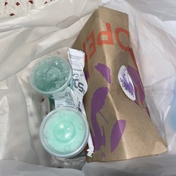 Two Mountain Dew Baja Blast Freeze , Toasted Cheddar Chalupa Box , 3 Doritos Locos Tacos Combo Two Mountain Dew Baja Blast Freeze , Toasted Cheddar Chalupa Box , 3 Doritos Locos Tacos Combo