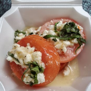 A W Shucks Raw Bar & Grill - Tomato Feta salad. Omggg this was excellent and I'm not a Tomato fan. 06/26/20 - Bars Near Me - Norfolk, Virginia