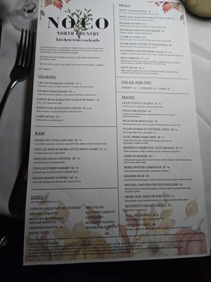 Menu photo 3 NOCO Saint James, NY