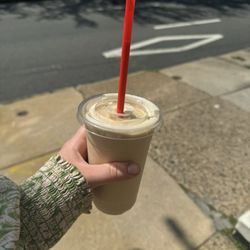 Banana peanut butter protein smoothie