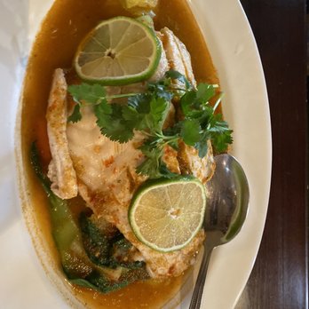 Turmeric Thai Kitchen - Sea bass - Thai Near Me - La Jolla, California Turmeric Thai Kitchen - Sea bass - Thai Near Me - La Jolla, California