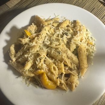 Sugarcane Grille - Rasta pasta and added chicken. - Caribbean Near Me - Charlotte Amalie, Virgin Islands