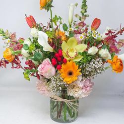 Fleur De Lis - Actual photo of my friend's gorgeous floral arrangement