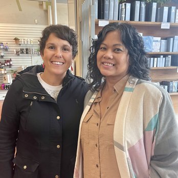 Rockridge Day Spa - I'm to the right and my friend Julie is to the left. Julie got her haircut by Linda last week too! - Day Spas Near Me - Oakland, California