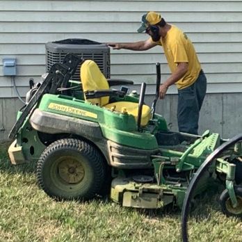 The Grounds Guys of Union - ! This employee of Grounds Guys knocked this A/C completely off the brackets !! Never told the owner . - Irrigation Near Me - Union, Missouri The Grounds Guys of Union - ! This employee of Grounds Guys knocked this A/C completely off the brackets !! Never told the owner . - Irrigation Near Me - Union, Missouri