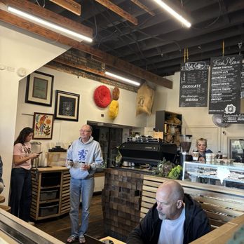 CoffeeStamp - Seating and bar area - Coffee Roasteries Near Me - St. Louis, Missouri