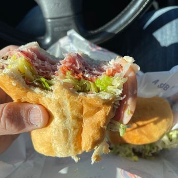 Jersey Mike's Subs - Italian mini sub dressed Mike style fully loaded - Sandwiches Near Me - Greenwich, Connecticut Jersey Mike's Subs - Italian mini sub dressed Mike style fully loaded - Sandwiches Near Me - Greenwich, Connecticut