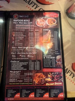 Menu photo 2 CRAFTY CRAB CLINTON Clinton, MD Menu photo 2 CRAFTY CRAB CLINTON Clinton, MD