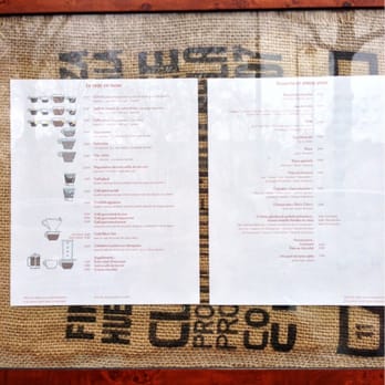 La Caféothèque - Menu cafés - Cafes Near Me - Paris, 75