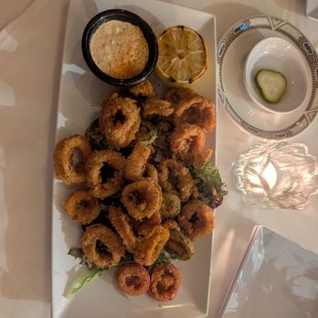Cherokee Rose BBQ Bar & Kitchen - Calamari, so yummy and tender! - Desserts Near Me - Stone Mountain, Georgia