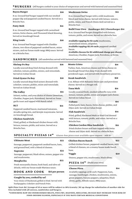 Menu photo 4 The Galley on the River Foley, AL Menu photo 4 The Galley on the River Foley, AL