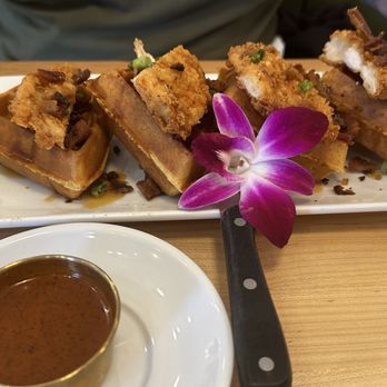Egg Posh - Spicy Chicken and Waffle - Breakfast & Brunch Near Me - Frisco, Texas Egg Posh - Spicy Chicken and Waffle - Breakfast & Brunch Near Me - Frisco, Texas