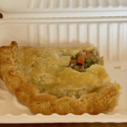 Chicken Pot Pie Pocket