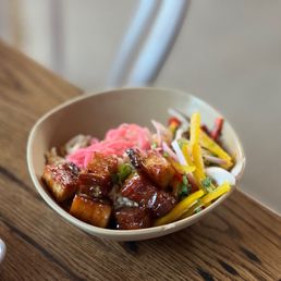 Pork Belly + Crispy Rice Bowl