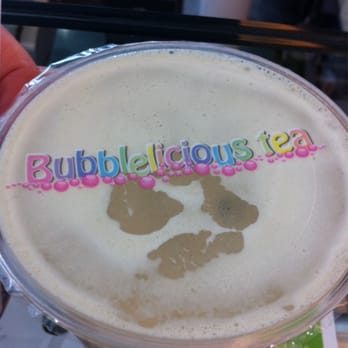 I Love BoBo Tea - Ready to be stabbed with the giant straw. A very satisfying process. - Desserts Near Me - Manchester, XGM