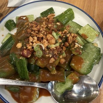 Yu Noodles - Cucumber with Garlic Sauce - Chinese Near Me - McLean, Virginia