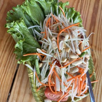 Khao Kang Thai Kitchen - Papaya Salad Thai style () - Thai Near Me - Mountain View, California Khao Kang Thai Kitchen - Papaya Salad Thai style () - Thai Near Me - Mountain View, California