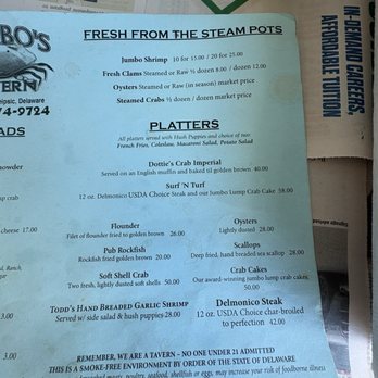 Sambo's Tavern - Menu - Bars Near Me - Dover, Delaware Sambo's Tavern - Menu - Bars Near Me - Dover, Delaware