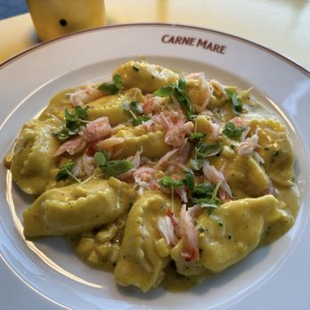 Carne Mare - Crab agnolotti - quite good - Steakhouses Near Me - New York, New York