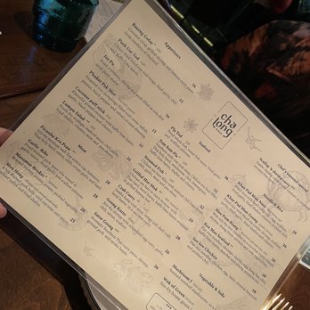 Chalong - menu - Thai Near Me - New York, New York