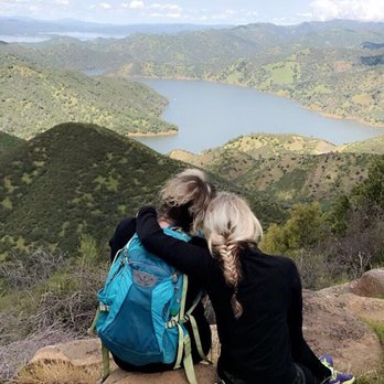 Stebbins Cold Canyon Loop Trail - Overlooking the lake on what we THOUGHT was the final drop and peak. - Hiking Near Me - Winters, California