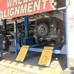 My 2017 Jeep JKU alignment after new wheels and tires. Happy customer! My 2017 Jeep JKU alignment after new wheels and tires. Happy customer!