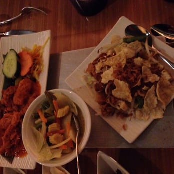 Sampurna - First half of the yummy rice table - Indonesian Near Me - Amsterdam, New Hampshire