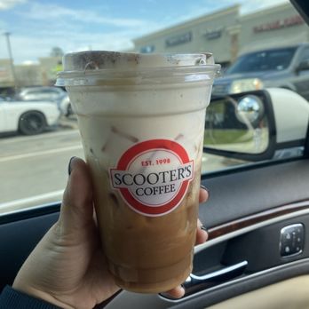 Scooter's Coffee - Cold brew- Autumn caramel crunch - Coffee & Tea Near Me - Pearland, Texas Scooter's Coffee - Cold brew- Autumn caramel crunch - Coffee & Tea Near Me - Pearland, Texas