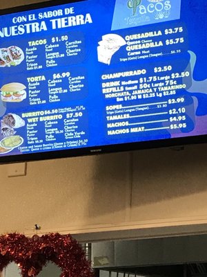 Menu photo 3 Tacos Tequila Tulare, CA Menu photo 3 Tacos Tequila Tulare, CA