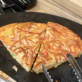 Wang Ga Ma - Seafood pancake - Korean Near Me - Coquitlam, British Columbia Wang Ga Ma - Seafood pancake - Korean Near Me - Coquitlam, British Columbia