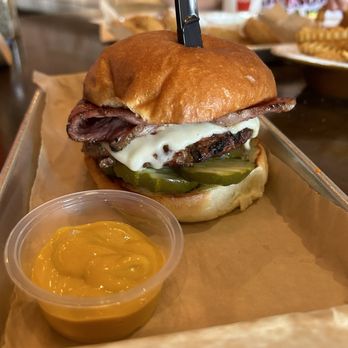 American Grub - Pastrami burger - Burgers Near Me - Tustin, California