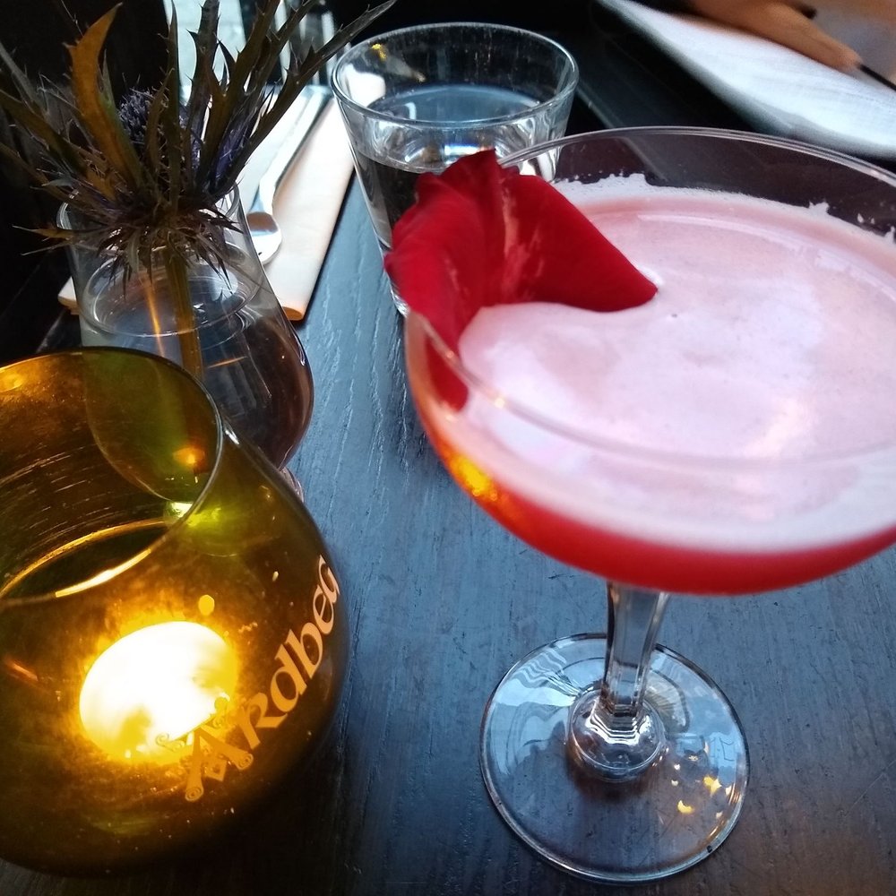 WHISKI Rooms - Starting with the Highlander -- delicious Scottish gin cocktail! - British Near Me - Edinburgh, EDH WHISKI Rooms - Starting with the Highlander -- delicious Scottish gin cocktail! - British Near Me - Edinburgh, EDH