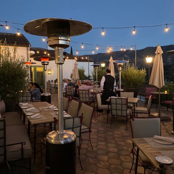 Olivella - Having amazing diner on the balcony - Italian Near Me - Ojai, California