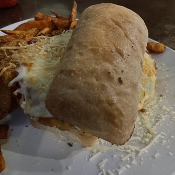 Tavern In The Green - Chicken Parmesan Sandwich - Salad Near Me - Evergreen Park, Illinois Tavern In The Green - Chicken Parmesan Sandwich - Salad Near Me - Evergreen Park, Illinois