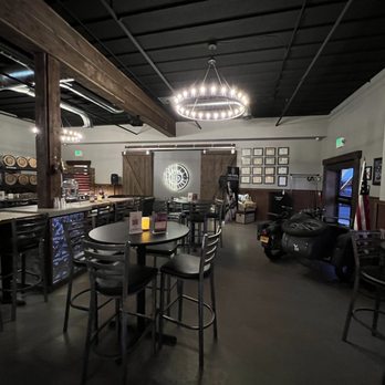 Trail Distilling - Inside tasting room and lounge - Distilleries Near Me - Oregon City, Oregon