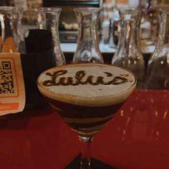Lulu's Chocolate Bar - I got the Chocolate Mint Martini and it was a 10/10. - Desserts Near Me - Savannah, Georgia