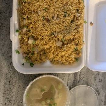Tonys Express Restaurant - 23. Chicken Fried Rice and S2. Wonton Soup - Seafood Near Me - Martinez, Georgia Tonys Express Restaurant - 23. Chicken Fried Rice and S2. Wonton Soup - Seafood Near Me - Martinez, Georgia