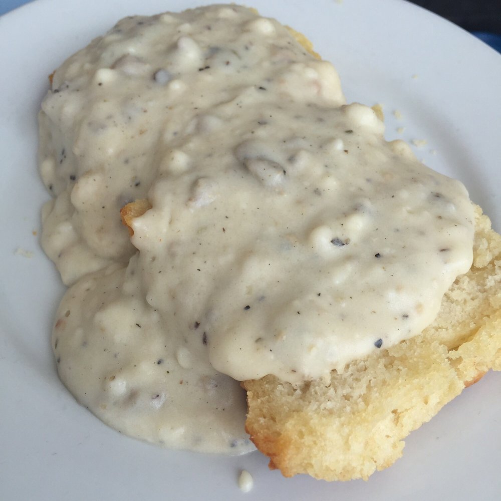 Mama's Boy - Appetizer biscuits and gravy - Southern Near Me - Athens, Georgia