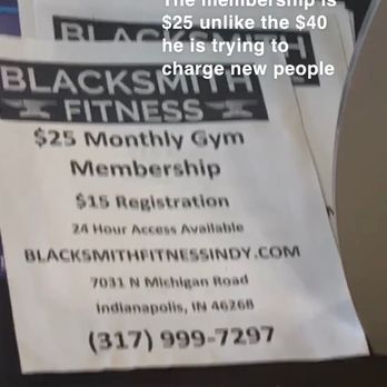 Blacksmith Fitness - Trainers Near Me - Indianapolis, Indiana