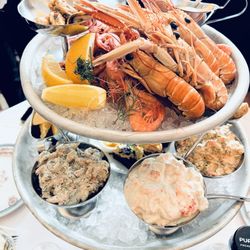 Johan P. - Langoustine, Shrimp, Mussels, and various seafood salads