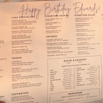 O-Ku - Personalized Menu - Japanese Near Me - Atlanta, Georgia