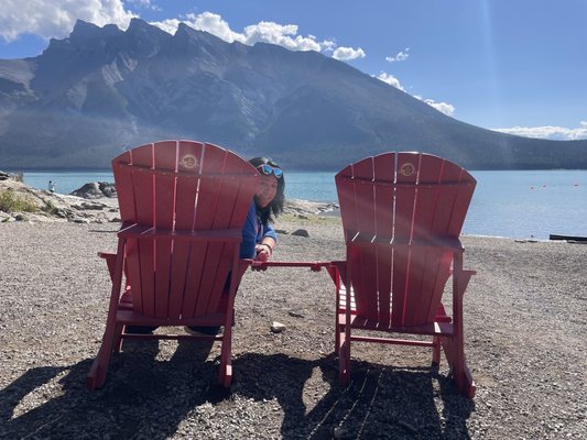 Lake Minnewanka by null