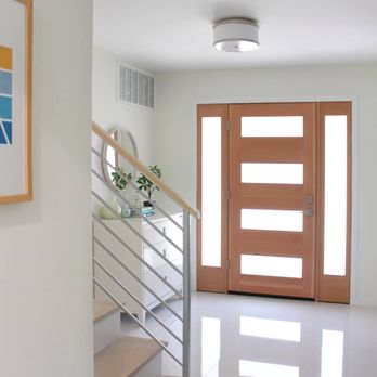 W Design Living - Complete remodel. Floor, door and staircase all new. From dark to a bright and airy space. - Interior Design Near Me W Design Living - Complete remodel. Floor, door and staircase all new. From dark to a bright and airy space. - Interior Design Near Me