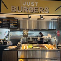 Just Burgers - Ordering counter