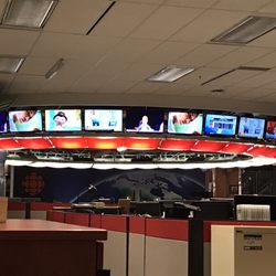 Canadian Broadcasting Corporation - The news room!